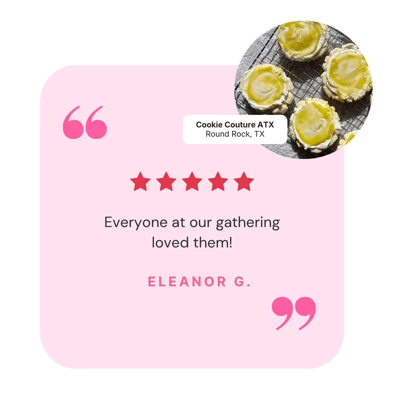 Cookie Couture ATX Round Rock TX — Eleanor G. review